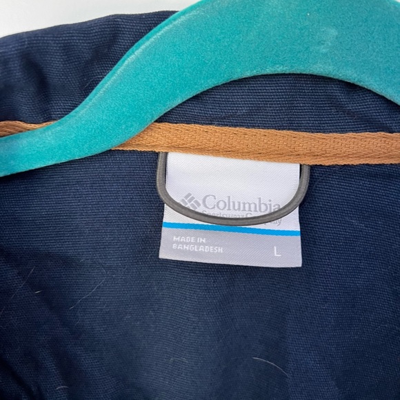 Like New! Men’s Columbia Fleece Zip-Up, Chest Pockets, Size Large - Picture 3 of 5